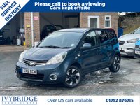 USED 2012 12 NISSAN NOTE 1.6 16V n-tec+ Hatchback 5dr Petrol Auto Euro 5 (110 ps) RARE AUTO+FULL HISTORY