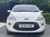 USED 2016 16 FORD KA 1.2 Zetec White Edition Hatchback 3dr Petrol Manual Euro 6 (s/s) (69 ps) WELL MAINTAINED