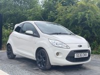 USED 2016 16 FORD KA 1.2 Zetec White Edition Hatchback 3dr Petrol Manual Euro 6 (s/s) (69 ps) WELL MAINTAINED