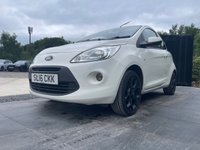 USED 2016 16 FORD KA 1.2 Zetec White Edition Hatchback 3dr Petrol Manual Euro 6 (s/s) (69 ps) WELL MAINTAINED