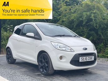 2016 FORD KA 1.2 Zetec White Edition Hatchback 3dr Petrol Manual Euro 6 (s/s) (69 ps) £4990.00