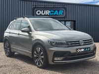 USED 2016 66 VOLKSWAGEN TIGUAN 2.0 TDI BlueMotion Tech R-Line SUV 5dr Diesel DSG 4Motion Euro 6 (s/s) (150 ps) PAN ROOF, APPLE CAR PLAY & MORE!