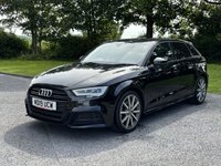 USED 2019 19 AUDI A3 1.6 TDI 30 Black Edition Sportback 5dr Diesel Manual Euro 6 (s/s) (116 ps) 
