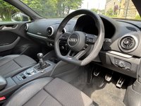 USED 2019 19 AUDI A3 1.6 TDI 30 Black Edition Sportback 5dr Diesel Manual Euro 6 (s/s) (116 ps) 