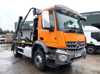 USED 2014 64 MERCEDES-BENZ AROCS 2014 Mercedes Arocs 1824 Skip Loader 