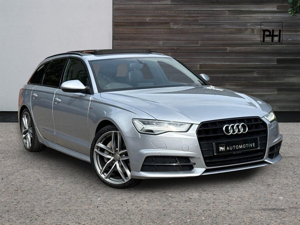 USED 2017 66 AUDI A6 AVANT 3.0 TDI V6 Black Edition Estate 5dr Diesel S Tronic Euro 6 (s/s) (218 ps) 1 OWNER|PANORAMIC ROOF|BOSE