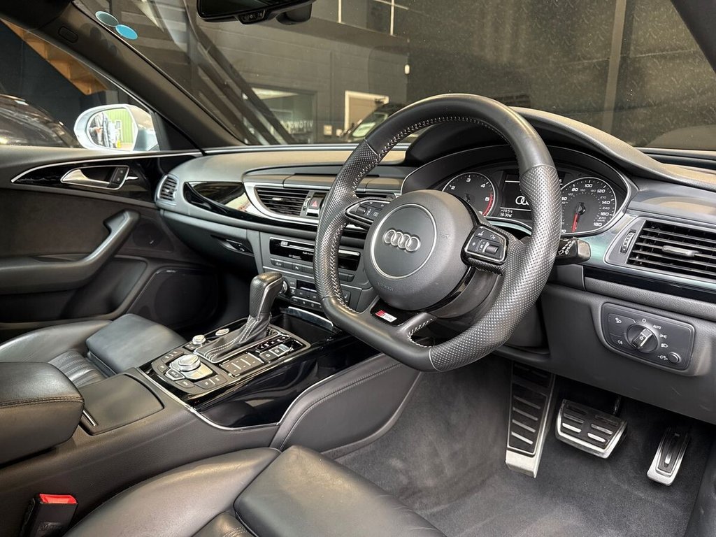 USED 2017 66 AUDI A6 AVANT 3.0 TDI V6 Black Edition Estate 5dr Diesel S Tronic Euro 6 (s/s) (218 ps) 1 OWNER|PANORAMIC ROOF|BOSE