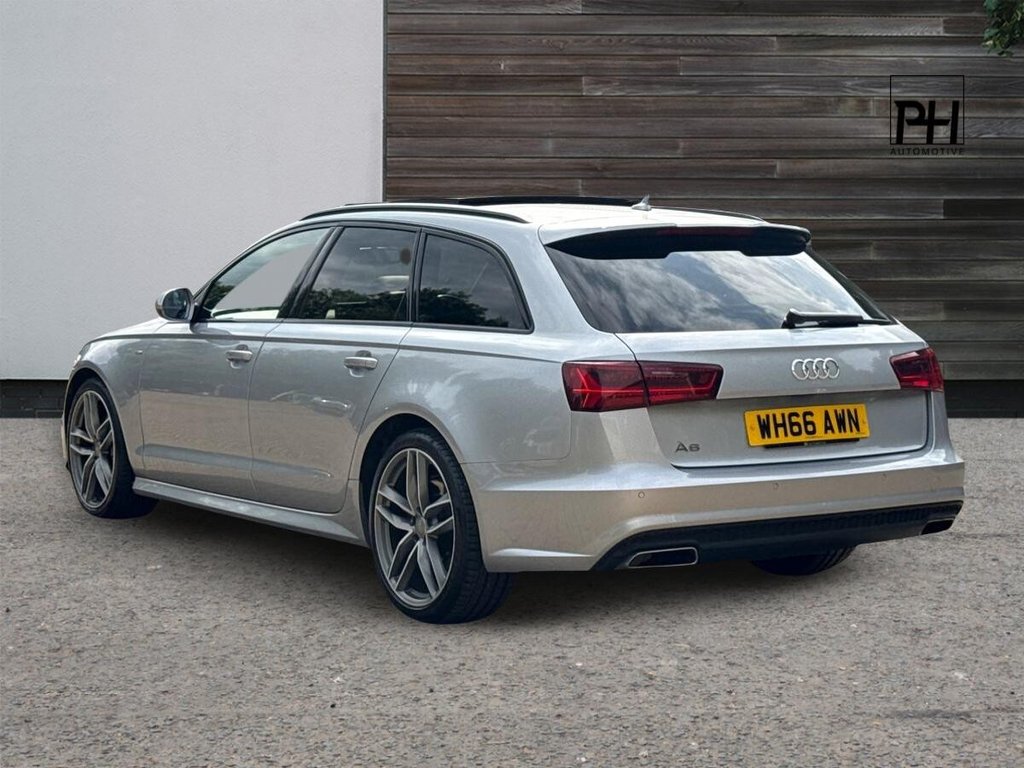 USED 2017 66 AUDI A6 AVANT 3.0 TDI V6 Black Edition Estate 5dr Diesel S Tronic Euro 6 (s/s) (218 ps) 1 OWNER|PANORAMIC ROOF|BOSE