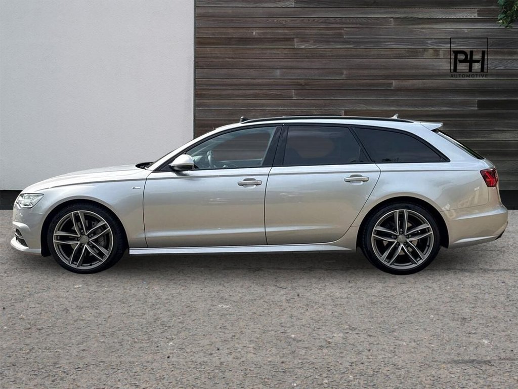 USED 2017 66 AUDI A6 AVANT 3.0 TDI V6 Black Edition Estate 5dr Diesel S Tronic Euro 6 (s/s) (218 ps) 1 OWNER|PANORAMIC ROOF|BOSE