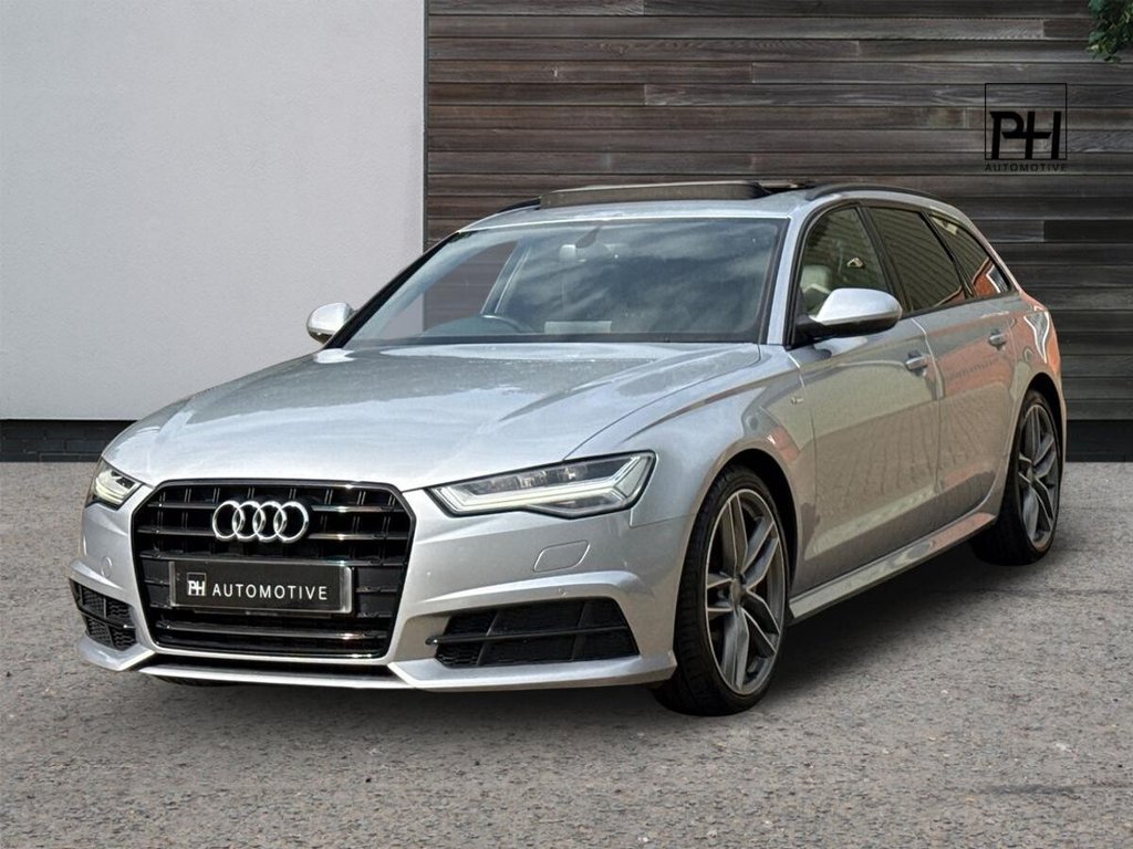 USED 2017 66 AUDI A6 AVANT 3.0 TDI V6 Black Edition Estate 5dr Diesel S Tronic Euro 6 (s/s) (218 ps) 1 OWNER|PANORAMIC ROOF|BOSE
