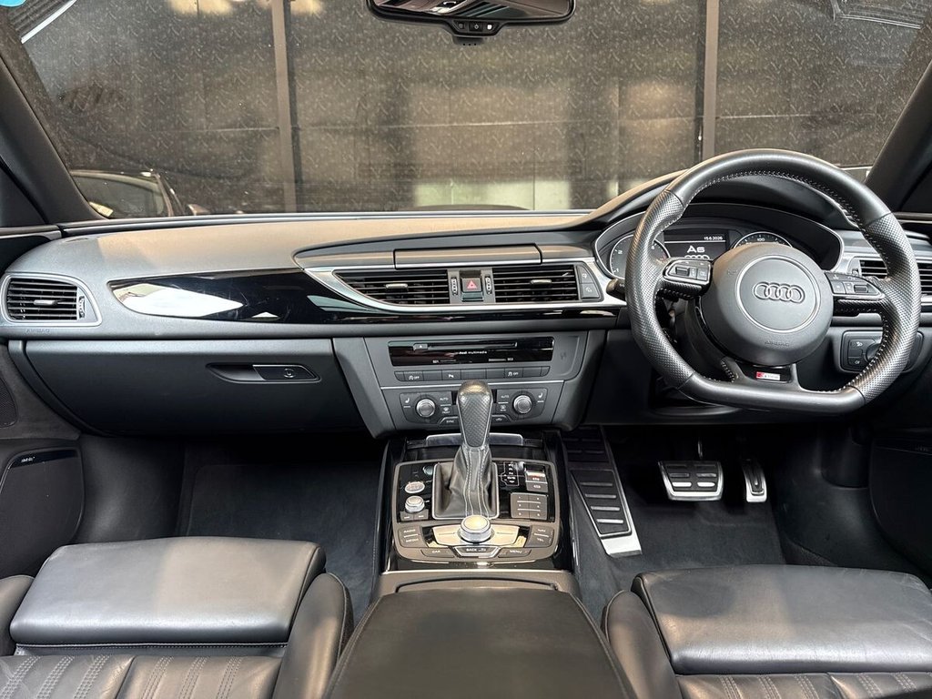 USED 2017 66 AUDI A6 AVANT 3.0 TDI V6 Black Edition Estate 5dr Diesel S Tronic Euro 6 (s/s) (218 ps) 1 OWNER|PANORAMIC ROOF|BOSE