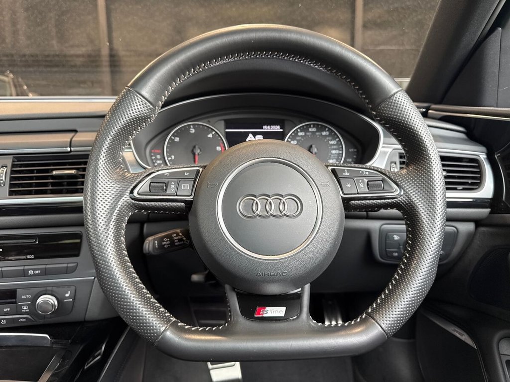 USED 2017 66 AUDI A6 AVANT 3.0 TDI V6 Black Edition Estate 5dr Diesel S Tronic Euro 6 (s/s) (218 ps) 1 OWNER|PANORAMIC ROOF|BOSE