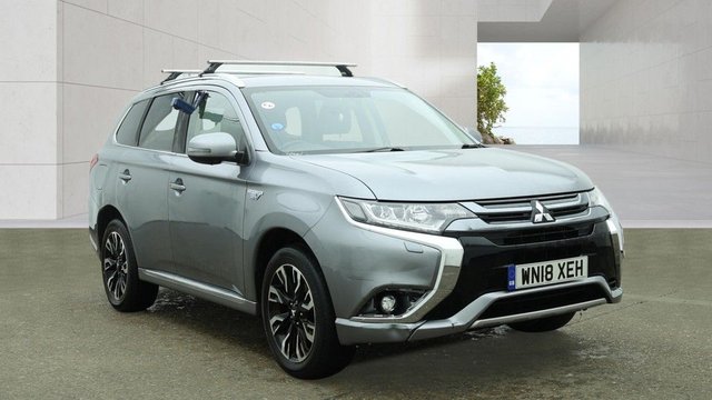 2018 18 MITSUBISHI OUTLANDER 2.0h 12kWh 4h SUV 5dr Petrol Plug-in Hybrid CVT 4WD Euro 6 (s/s) (200 ps) 12 Months AA Breakdown - Free