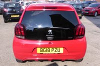 USED 2018 18 PEUGEOT 108 1.2 PureTech Allure Hatchback 5dr Petrol Manual Euro 6 (82 ps) 
