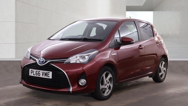 2017 66 TOYOTA YARIS 1.5 VVT-h Icon Hatchback 5dr Petrol Hybrid E-CVT Euro 6 (101 ps) 12 Months AA Breakdown - Free