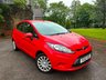 USED 2012 12 FORD FIESTA 1.25 Edge 5dr 2 KEYS|FSH|RECENT SERV|1 owner