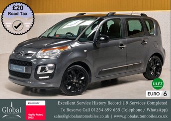 2017 CITROEN C3 PICASSO 1.6 BlueHDi Platinum MPV 5dr Diesel Manual Euro 6 (100 ps) £6750.00