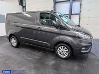 USED 2023 73 FORD TRANSIT CUSTOM 2.0 280 EcoBlue Limited Panel Van 5dr Diesel Manual L1 H1 Euro 6 (s/s) (130 ps) AIR CON + HEATED SEATS