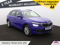 USED 2021 21 SKODA KAMIQ 1.0 TSI S SUV 5dr Petrol Manual Euro 6 (s/s) (95 ps) LEATHER STEER WHEEL | ISOFIX
