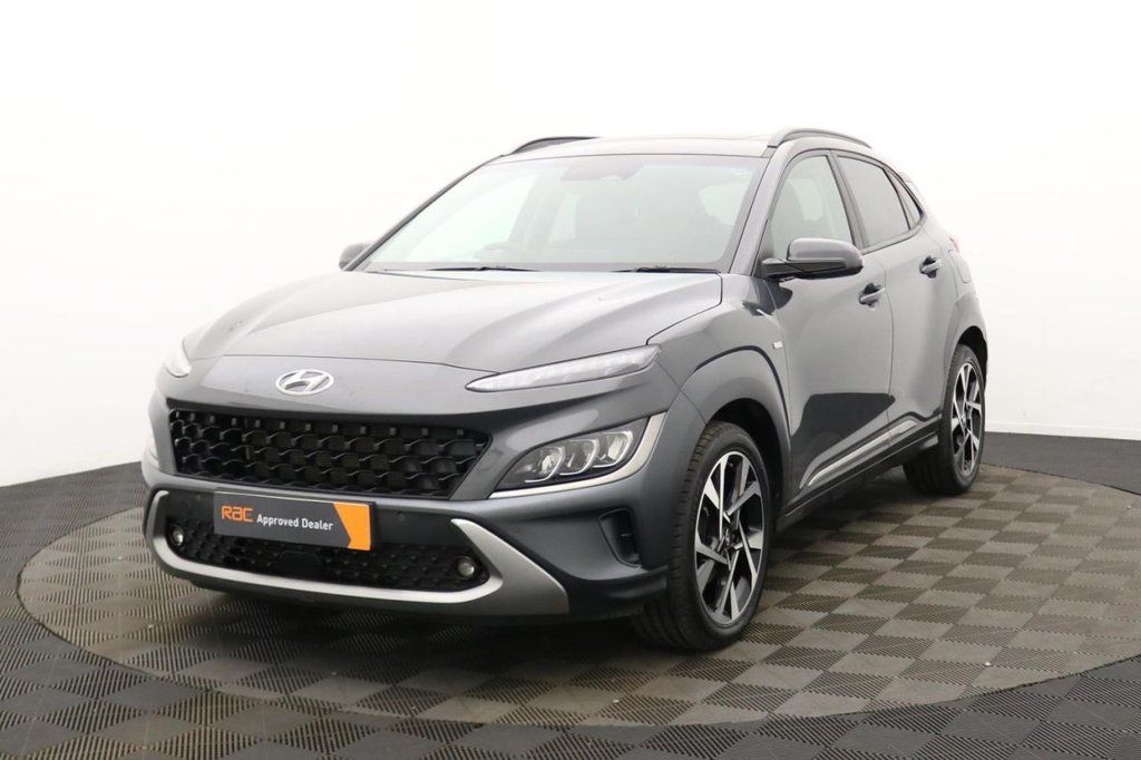 USED 2023 23 HYUNDAI KONA 1.0 T-GDi MHEV Ultimate SUV 5dr Petrol Hybrid Manual Euro 6 (s/s) (120 ps) Car Play, Sun Roof, Camera