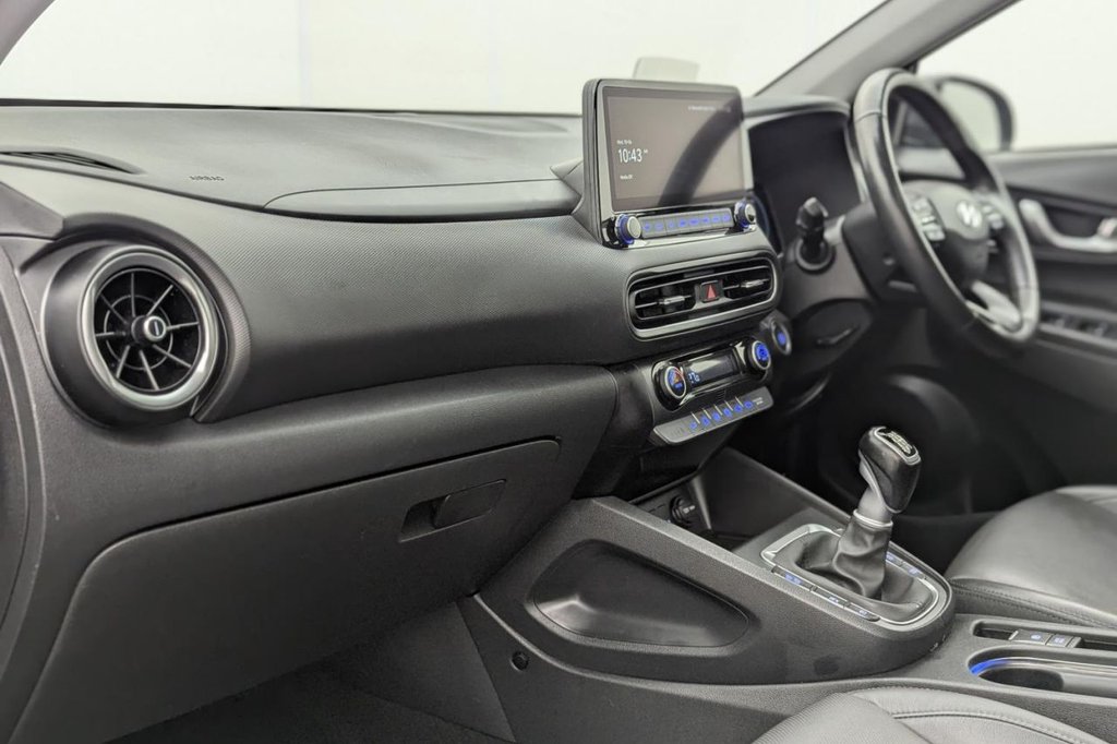USED 2023 23 HYUNDAI KONA 1.0 T-GDi MHEV Ultimate SUV 5dr Petrol Hybrid Manual Euro 6 (s/s) (120 ps) Car Play, Sun Roof, Camera