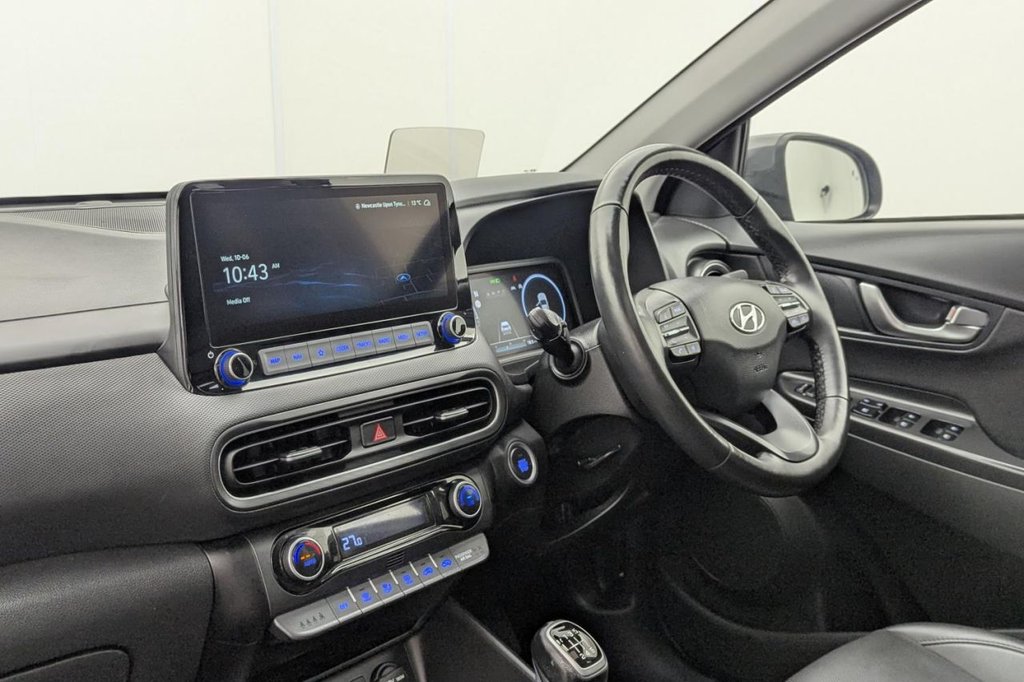 USED 2023 23 HYUNDAI KONA 1.0 T-GDi MHEV Ultimate SUV 5dr Petrol Hybrid Manual Euro 6 (s/s) (120 ps) Car Play, Sun Roof, Camera