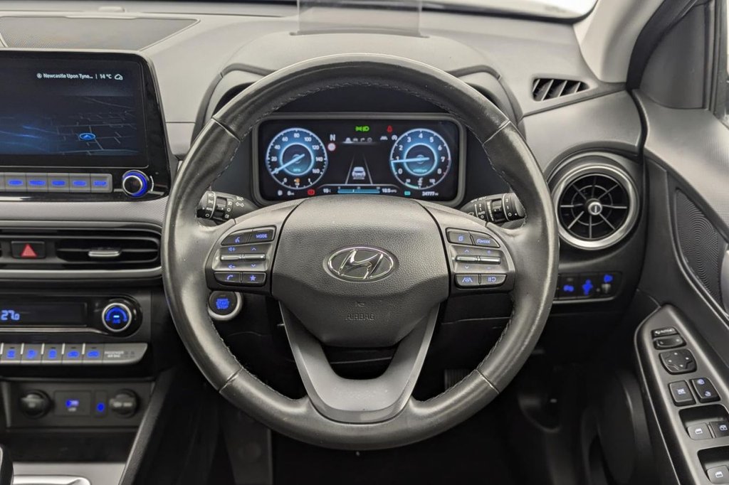 USED 2023 23 HYUNDAI KONA 1.0 T-GDi MHEV Ultimate SUV 5dr Petrol Hybrid Manual Euro 6 (s/s) (120 ps) Car Play, Sun Roof, Camera