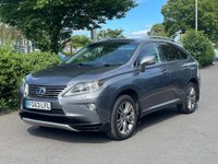 USED 2013 63 LEXUS RX 3.5 450h V6 Luxury CVT 4WD Euro 5 (s/s) 5dr JUST SERVICED, ULEZ COMPLIANCE