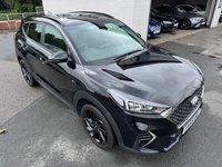 USED 2019 69 HYUNDAI TUCSON 1.6 T-GDi N Line SUV 5dr Petrol DCT Euro 6 (s/s) (177 ps) AUTO -- SAT NAV -- CARPLAY -- HEATED SEATS -- 19in ALLOYS