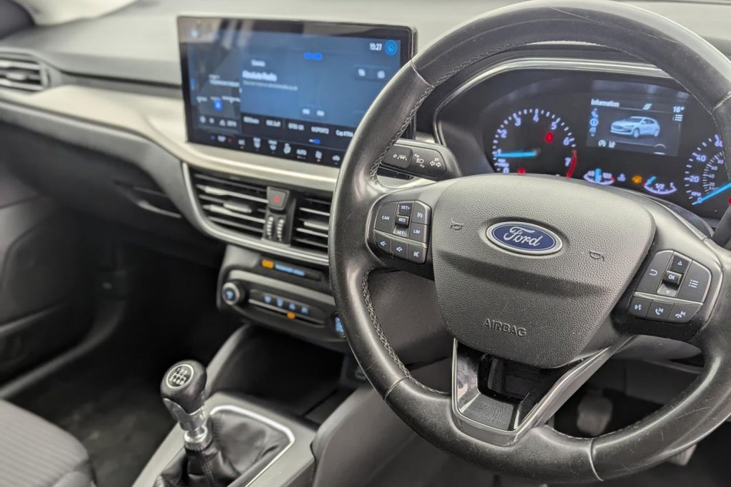 USED 2023 23 FORD FOCUS 1.0T EcoBoost MHEV Titanium Hatchback 5dr Petrol Hybrid Manual Euro 6 (s/s) (155 ps) Car Play, Sat Nav, Sensors