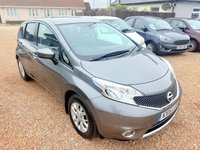 USED 2015 15 NISSAN NOTE 1.2 12V Acenta Premium Hatchback 5dr Petrol Manual Euro 5 (s/s) (80 ps) Spacious Interior + &pound;20 Tax + Bluetooth & Sat Nav