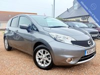 2015 NISSAN NOTE 1.2 12V Acenta Premium Hatchback 5dr Petrol Manual Euro 5 (s/s) (80 ps) &pound;5995.00