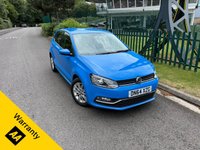 USED 2014 64 VOLKSWAGEN POLO 1.0 BlueMotion Tech SE Hatchback 5dr Petrol Manual Euro 6 (s/s) (60 ps)**FINANCE AVAILABLE** 