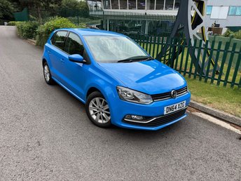 2014 VOLKSWAGEN POLO 1.0 BlueMotion Tech SE Hatchback 5dr Petrol Manual Euro 6 (s/s) (60 ps)**FINANCE AVAILABLE** £5995.00