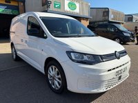 USED 2022 22 VOLKSWAGEN CADDY MAXI 2.0 TDI C20 Commerce Pro Panel Van 6dr Diesel Manual LWB Euro 6 (s/s) (102 ps) NO VAT & 5 Volkswagen main dealer service - last service carried out on 28.01.2025@ 91,885 miles &  genuine VW cam belt & water pump fitted - Only 94,853 miles - Euro 6, 8.25" SATNAV touchscreen display with built in DAB with App connectivity, Aircon, 17" alloys, front & rear parking sensors, E/W, Bluetooth, heated electric power fold mirrors, cruise control, USB-C port, Start/Stop, bulkhead, twin side loading door, ply lined, spare key, finance arranged, 6 months Premium Autoguard warranty