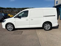 USED 2022 22 VOLKSWAGEN CADDY MAXI 2.0 TDI C20 Commerce Pro Panel Van 6dr Diesel Manual LWB Euro 6 (s/s) (102 ps) NO VAT & 5 Volkswagen main dealer service - last service carried out on 28.01.2025@ 91,885 miles &  genuine VW cam belt & water pump fitted - Only 94,853 miles - Euro 6, 8.25" SATNAV touchscreen display with built in DAB with App connectivity, Aircon, 17" alloys, front & rear parking sensors, E/W, Bluetooth, heated electric power fold mirrors, cruise control, USB-C port, Start/Stop, bulkhead, twin side loading door, ply lined, spare key, finance arranged, 6 months Premium Autoguard warranty