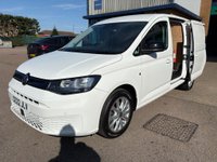 USED 2022 22 VOLKSWAGEN CADDY MAXI 2.0 TDI C20 Commerce Pro Panel Van 6dr Diesel Manual LWB Euro 6 (s/s) (102 ps) NO VAT & 5 Volkswagen main dealer service - last service carried out on 28.01.2025@ 91,885 miles &  genuine VW cam belt & water pump fitted - Only 94,853 miles - Euro 6, 8.25" SATNAV touchscreen display with built in DAB with App connectivity, Aircon, 17" alloys, front & rear parking sensors, E/W, Bluetooth, heated electric power fold mirrors, cruise control, USB-C port, Start/Stop, bulkhead, twin side loading door, ply lined, spare key, finance arranged, 6 months Premium Autoguard warranty