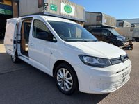 USED 2022 22 VOLKSWAGEN CADDY MAXI 2.0 TDI C20 Commerce Pro Panel Van 6dr Diesel Manual LWB Euro 6 (s/s) (102 ps) NO VAT & 5 Volkswagen main dealer service - last service carried out on 28.01.2025@ 91,885 miles &  genuine VW cam belt & water pump fitted - Only 94,853 miles - Euro 6, 8.25" SATNAV touchscreen display with built in DAB with App connectivity, Aircon, 17" alloys, front & rear parking sensors, E/W, Bluetooth, heated electric power fold mirrors, cruise control, USB-C port, Start/Stop, bulkhead, twin side loading door, ply lined, spare key, finance arranged, 6 months Premium Autoguard warranty