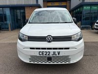 USED 2022 22 VOLKSWAGEN CADDY MAXI 2.0 TDI C20 Commerce Pro Panel Van 6dr Diesel Manual LWB Euro 6 (s/s) (102 ps) NO VAT & 5 Volkswagen main dealer service - last service carried out on 28.01.2025@ 91,885 miles &  genuine VW cam belt & water pump fitted - Only 94,853 miles - Euro 6, 8.25" SATNAV touchscreen display with built in DAB with App connectivity, Aircon, 17" alloys, front & rear parking sensors, E/W, Bluetooth, heated electric power fold mirrors, cruise control, USB-C port, Start/Stop, bulkhead, twin side loading door, ply lined, spare key, finance arranged, 6 months Premium Autoguard warranty