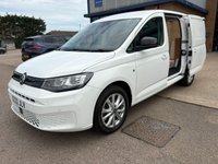 USED 2022 22 VOLKSWAGEN CADDY MAXI 2.0 TDI C20 Commerce Pro Panel Van 6dr Diesel Manual LWB Euro 6 (s/s) (102 ps) NO VAT & 5 Volkswagen main dealer service - last service carried out on 28.01.2025@ 91,885 miles &  genuine VW cam belt & water pump fitted - Only 94,853 miles - Euro 6, 8.25" SATNAV touchscreen display with built in DAB with App connectivity, Aircon, 17" alloys, front & rear parking sensors, E/W, Bluetooth, heated electric power fold mirrors, cruise control, USB-C port, Start/Stop, bulkhead, twin side loading door, ply lined, spare key, finance arranged, 6 months Premium Autoguard warranty