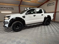USED 2019 19 FORD RANGER 3.2 TDCi Wildtrak Pickup Double Cab 4dr Diesel Auto 4WD Euro 5 (200 ps) * OBSIDIAN RAPTOR  KIT * WIDE ARCH