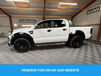 USED 2019 19 FORD RANGER 3.2 TDCi Wildtrak Pickup Double Cab 4dr Diesel Auto 4WD Euro 5 (200 ps) * OBSIDIAN RAPTOR  KIT * WIDE ARCH