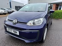 USED 2017 17 VOLKSWAGEN UP! 1.0 Move up! Hatchback 5dr Petrol Manual Euro 6 (s/s) (60 ps) 