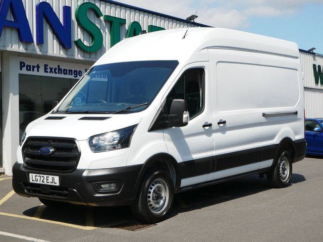 View our Ford Transit 350 RWD 2.0 EBL 130 BHP L3 LONG H3 X-HIGH ROOF LEADER 