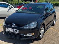 USED 2017 67 VOLKSWAGEN POLO 1.0 Match Edition Hatchback 5dr Petrol Manual Euro 6 (s/s) (60 ps) Bluetooth,park sens,priv glas+