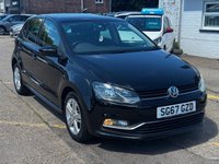 USED 2017 67 VOLKSWAGEN POLO 1.0 Match Edition Hatchback 5dr Petrol Manual Euro 6 (s/s) (60 ps) Bluetooth,park sens,priv glas+
