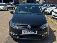 USED 2017 67 VOLKSWAGEN POLO 1.0 Match Edition Hatchback 5dr Petrol Manual Euro 6 (s/s) (60 ps) Bluetooth,park sens,priv glas+