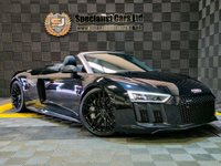 USED 2018 68 AUDI R8 5.2 FSI V10 Plus Spyder 2dr Petrol S Tronic quattro Euro 6 (s/s) (610 ps) 20" Alloys / Carbon Exterior
