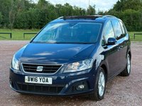 USED 2016 16 SEAT ALHAMBRA 2.0 TDI SE Lux DSG Euro 6 (s/s) 5dr Fully Loaded+Electric Tow Bar