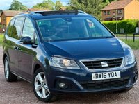 USED 2016 16 SEAT ALHAMBRA 2.0 TDI SE Lux DSG Euro 6 (s/s) 5dr Fully Loaded+Electric Tow Bar